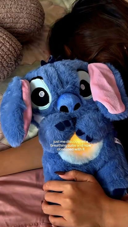 Stitch Sleeping Breathing Teddy