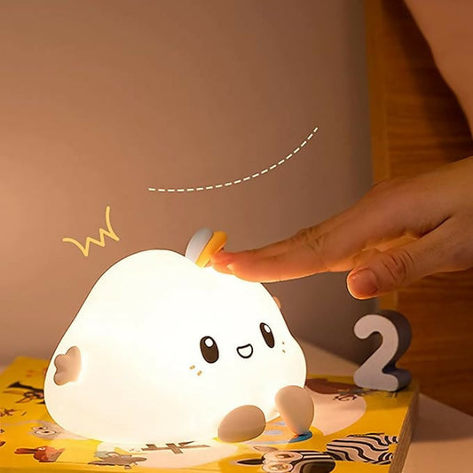 squishy cute cloud night lamp